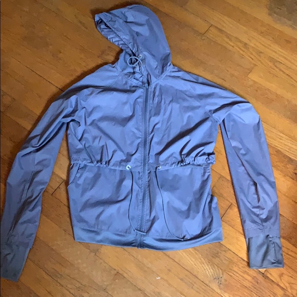 Light purple athletic windbreaker